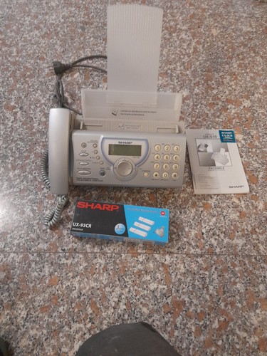 Fax sharp s10 - fax, ux