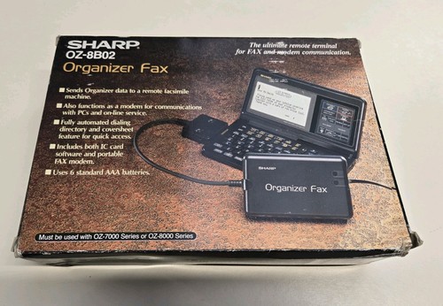 Fax organizzatore vintage