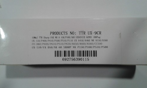 Nastro ttr fax - fax, ux-9cr