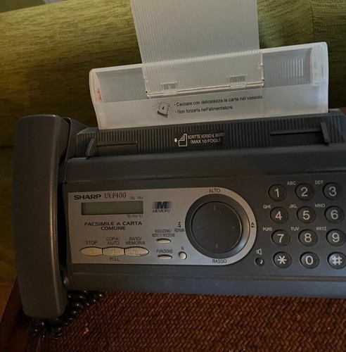 Telefono fax sharp - telefono,