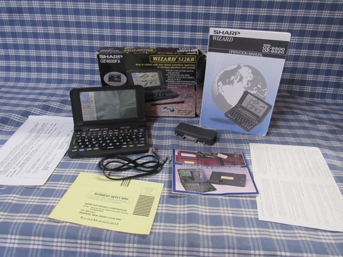 Sharp wizard 512kb data - sharp,
