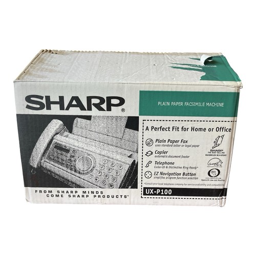 Fax sharp p100 scatola - sharp,