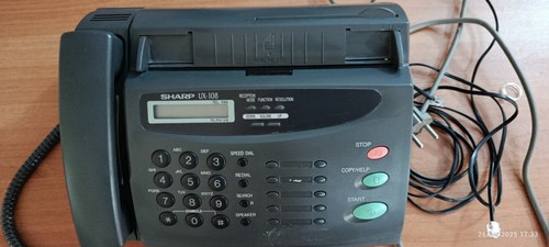 Telefono fax sharp 108 - fax,