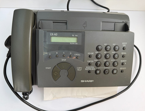 Macchina fax sharp 40 - fax,