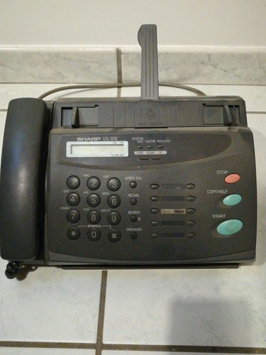 Sharp 108 fax - ux,